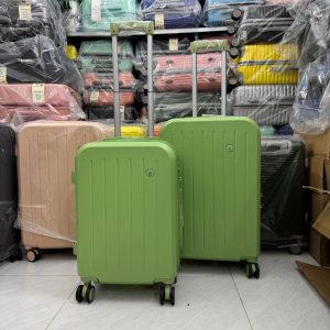 Vali Nhựa Màu Xanh Cốm Trendy Cao Cấp Size 20/24 Inch