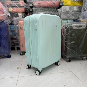 Vali Nhựa Màu Xanh Mint Trendy Cao Cấp Size 20/24 Inch