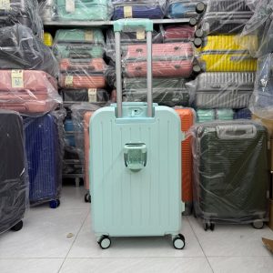 Vali Nhựa Màu Xanh Mint Trendy Cao Cấp Size 20/24 Inch