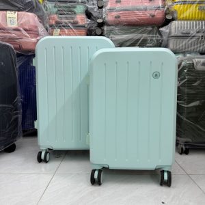 Vali Nhựa Màu Xanh Mint Trendy Cao Cấp Size 20/24 Inch