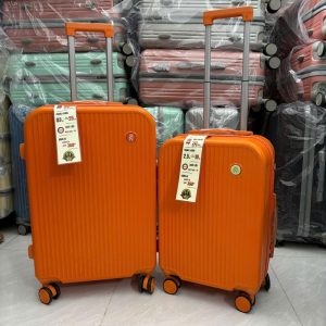 vali góc tròn màu cam size 20, 24