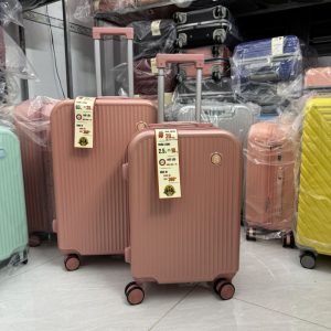 vali góc tròn màu hồng đất size 20, 24